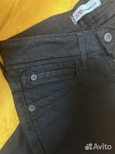 Джинсы levis 570 straight fit 27