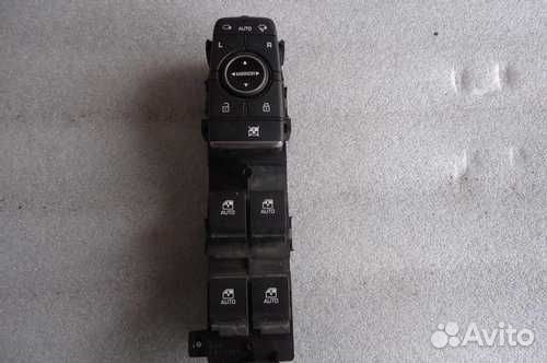 Новый блок кнопок стеклоподъемников Genesis G80