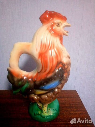 Кувшин керамика Петушок 1970-х