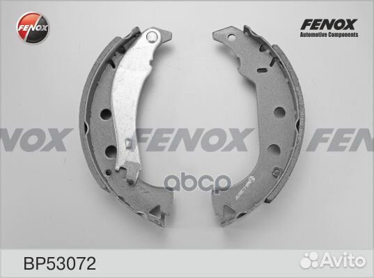 Колодки торм. bp53072 fenox