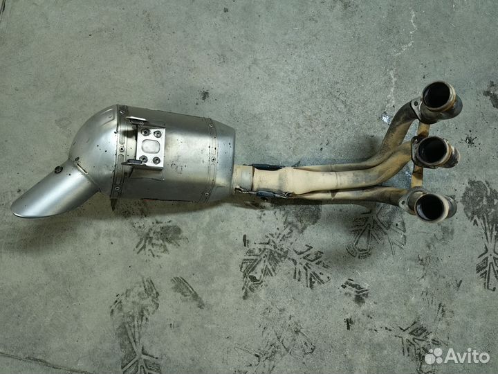 Выхлоп Akrapovic yamaha MT 09 XSR 900 Tracer 900