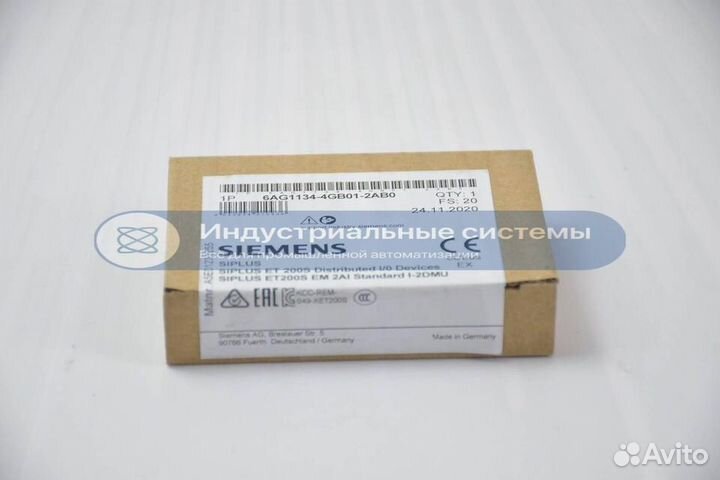 Модуль ввода-вывода Siemens 6AG1134-4GB01-2AB0