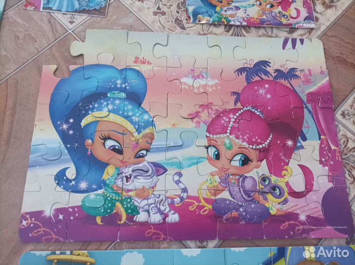 Крупные пазлы