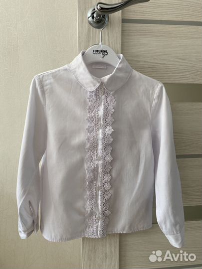 Блузка школьная для девочки 122 размер