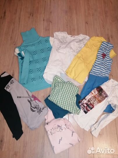 Одежда для девочки пакетом 146-152
