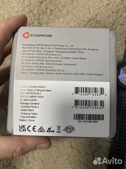 Часы спортивные Coros pace 3