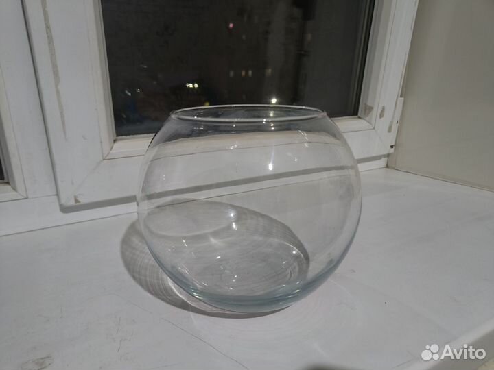 Аквариум круглый 3 литра