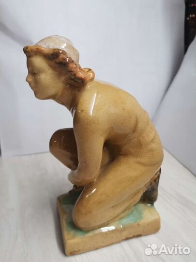 Редкая, гжель майолика ссср, 