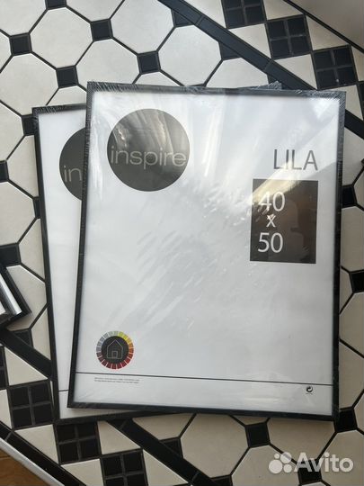 Фоторамка lila Inspire чёрная