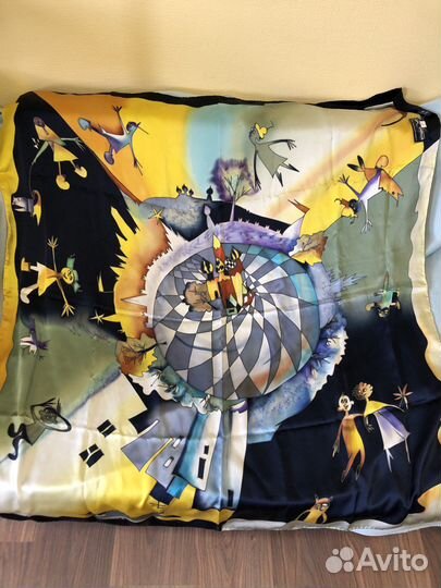 Платок Озерский батик 100 процентов шёлк