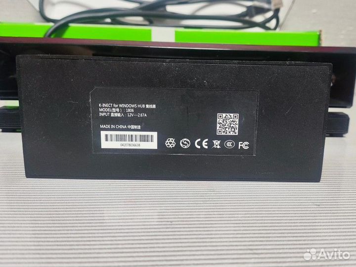 Xbox kinect 2.0 + адаптер + игра