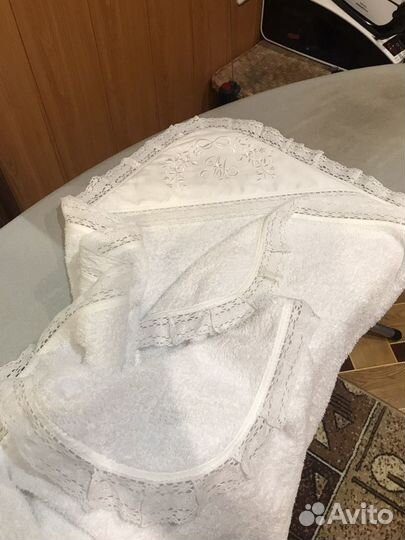 Крестильная пеленка махровая