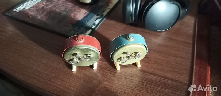 Часы будильник Слава 2 шт. СССР