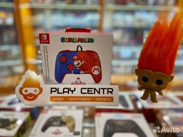 Nintendo Switch Геймпад FaceOff Deluxe (Mario)