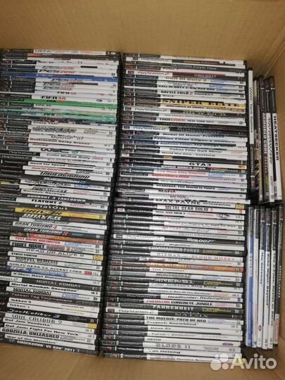 Много игр PS2 и PSone