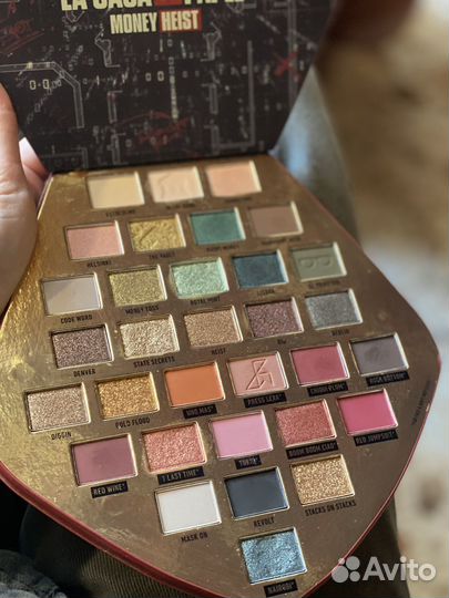 Тени NYX Бумажный дом - лимитированная коллекция