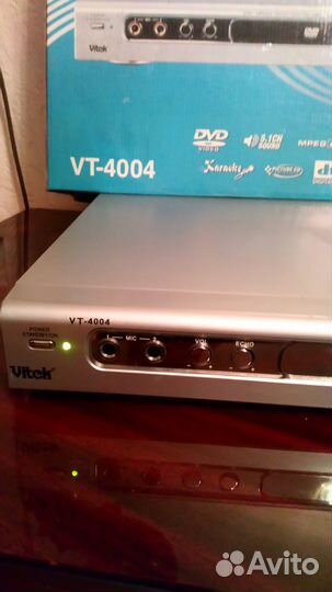Vitek VT-4004. DVD/CD/MP3/S-video.отл.сост.Austria