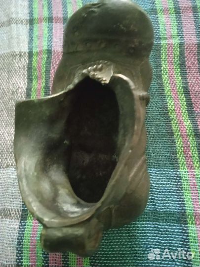 Пепельница СССР бронза