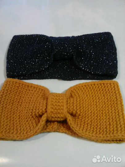 Повязки вязаные ручной работы