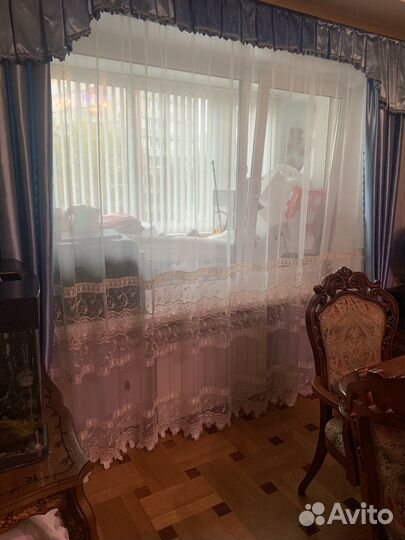 Тюль на 3-метровое окно