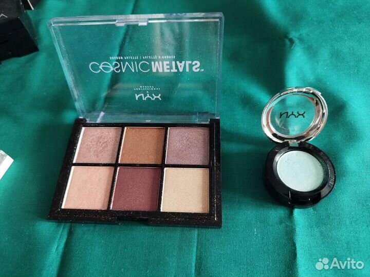 Тени для век nyx cosmic metals и однушка