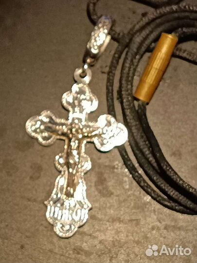 Крест серебро 925 авторский