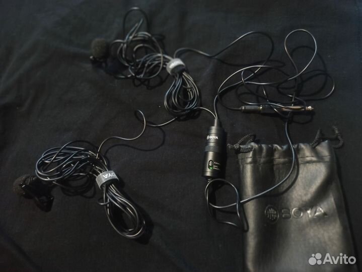 Петличный микрофон boya