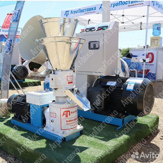 Мини-гранулятор zlsp-150 для комбикорма 4 кВт