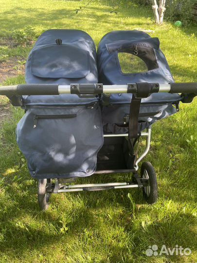 Коляска для двойни Bumbleride Indie Twin 3 в 1