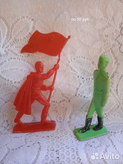 Солдатики, машинки СССР