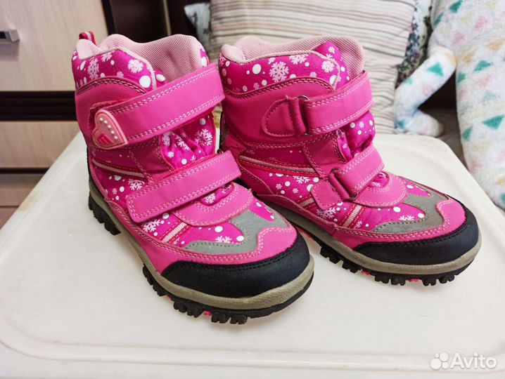 Зимние полусапожки