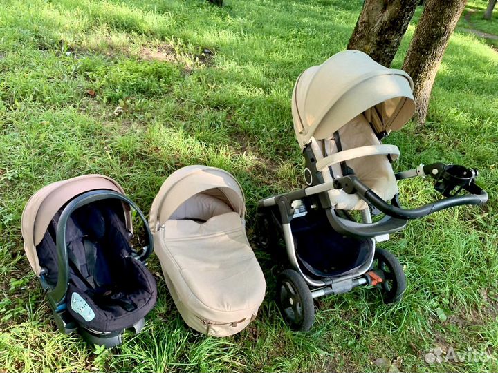 Коляска stokke trailz 3 в 1