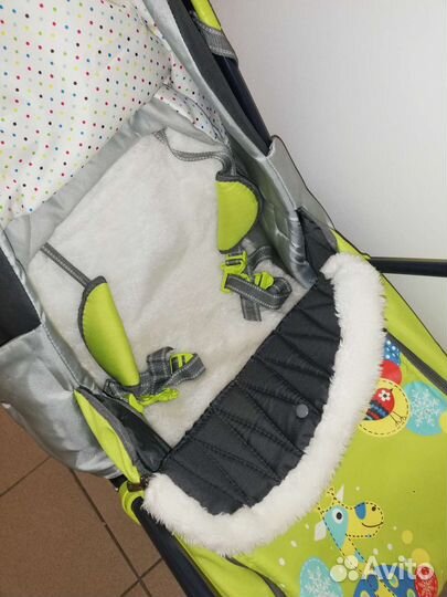 Санки коляска nika