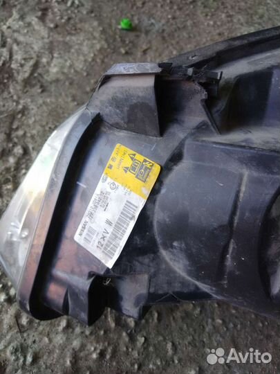 Фара правая nissan qashqai j10 дорест ксенон