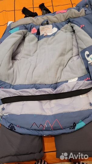 Зимняя куртка с комбинезоном