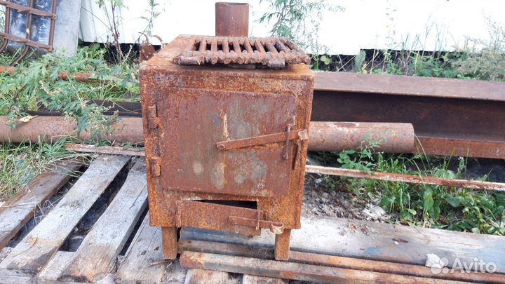 Печка буржуйка для гаража