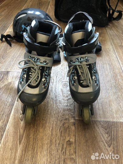 Ролики детские раздвижные 26-29р