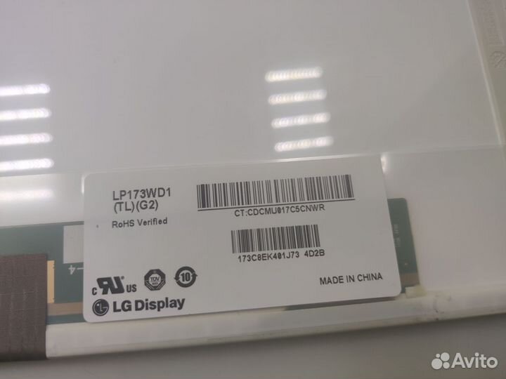 Матрица LP173WD1 TL G2 /40 Pin/1600x900/TN/глянцев