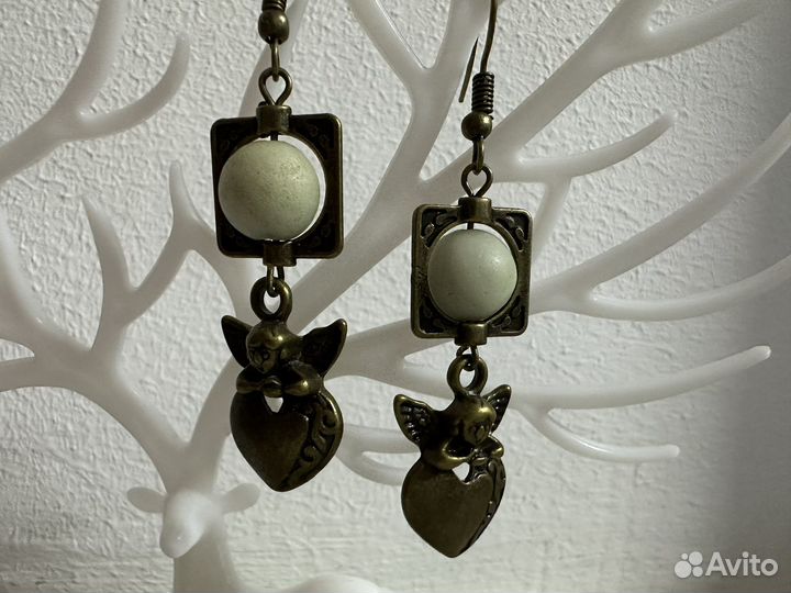 Комплект серьги браслет