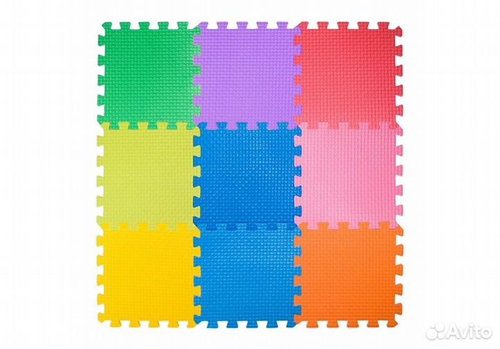 Покрытие напольное, Ласточкин хвост 33*33 см 9 шт