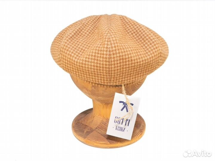 Кепка восьмиклинка шерстяная