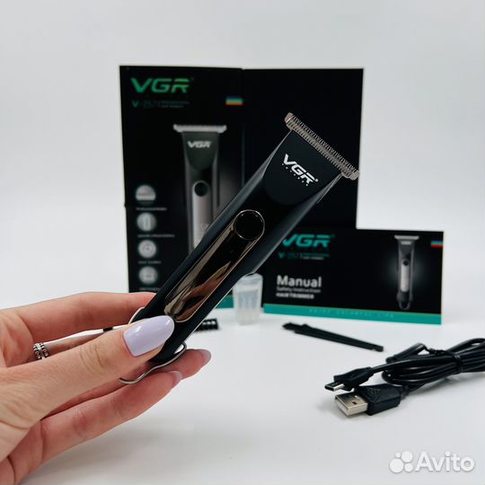 Триммер для чистого и сухого бритья VGR V-257