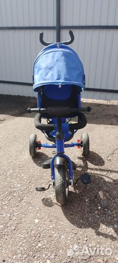 Велосипед с родительской ручкой