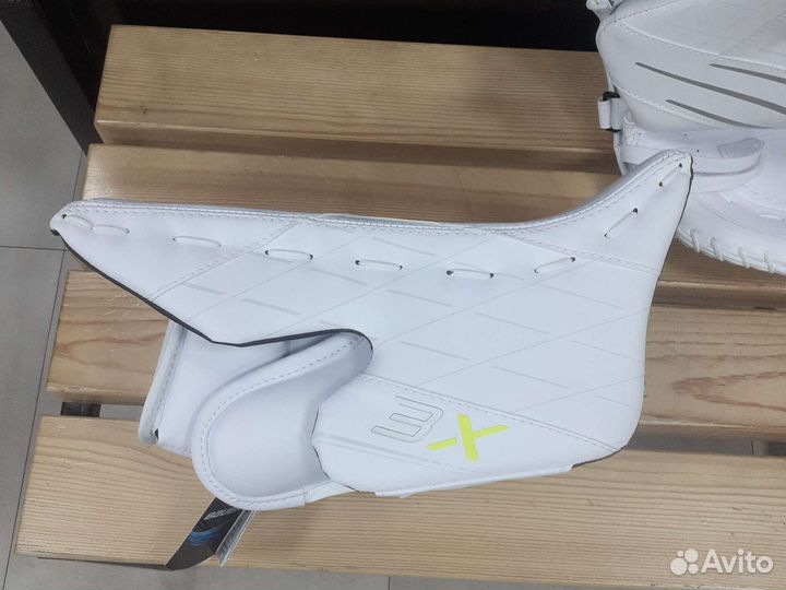 Вратарские блин ловушка bauer S21 3x int reg wht