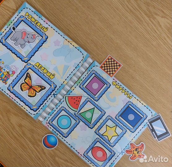 Игры на липучках для малышей