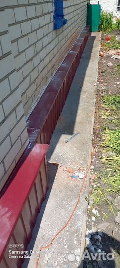 Отмостка ремонт фундамента