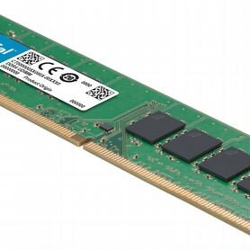 Оперативная память dimm DDR4 Crucial 8Гб 3200 мгц