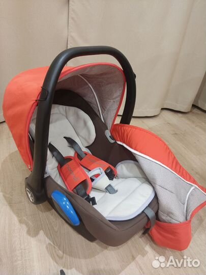 Люлька переноска автомобильная для новорожденных