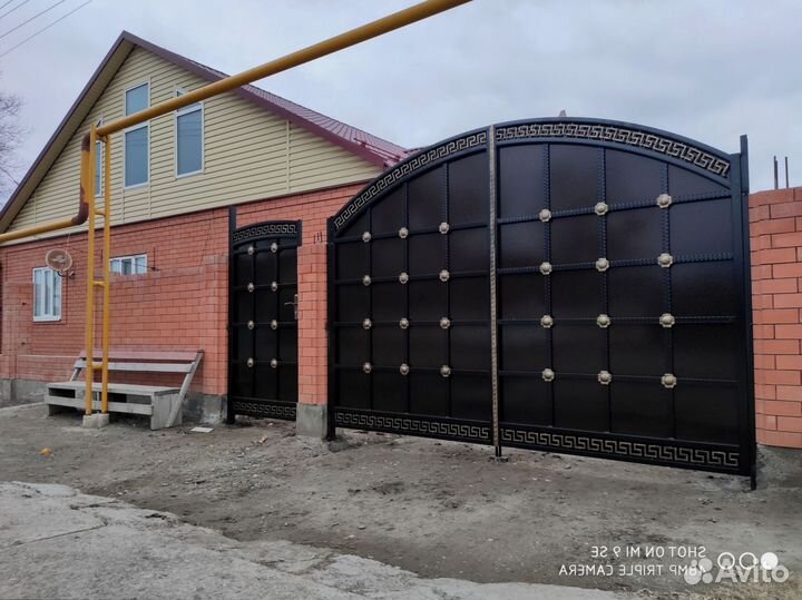 Кованые ворота