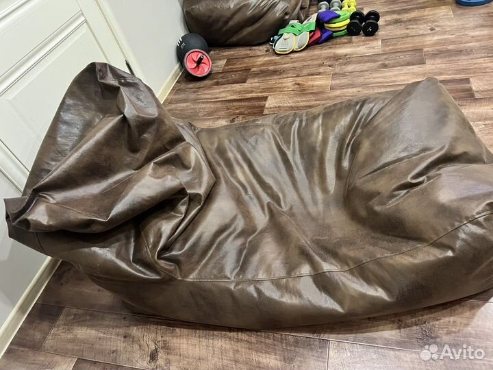 Лежак с пенопластовой крошкой